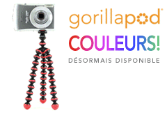 Gorillapod Couleurs