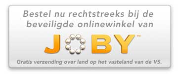 Bestel nu rechtstreeks via de beveiligde onlinewinkel van JOBY Gratis verzending over land op het vasteland van de VS.