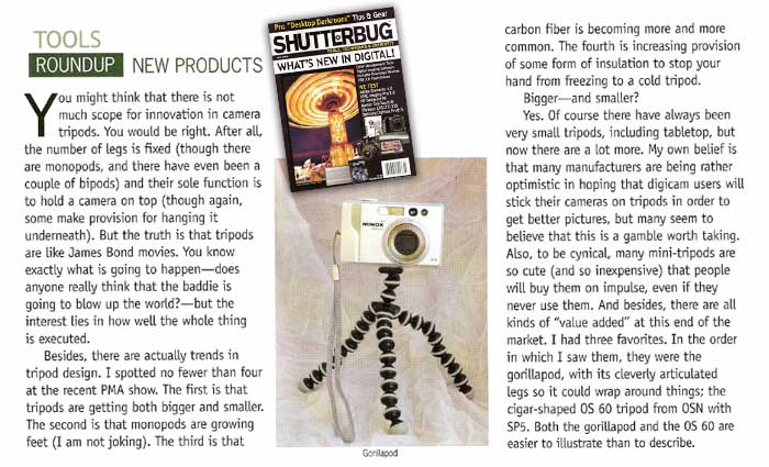 Shutterbug Article